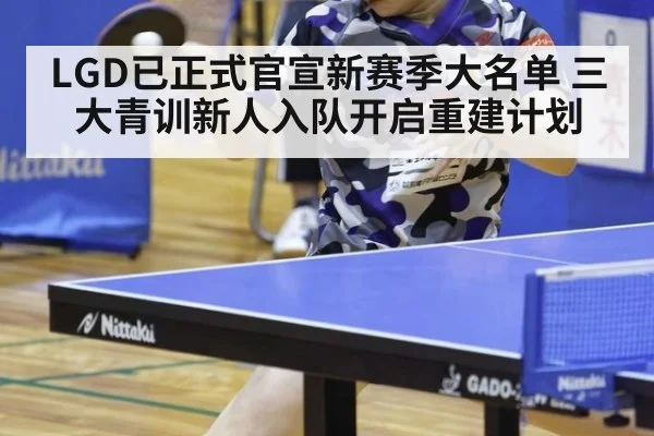 LGD已正式官宣新赛季大名单 三大青训新人入队开启重建计划